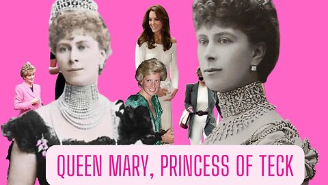 Unlocking the Undiscovered Style of Queen Mary, Princess of Teck #queenmary #princessofwales