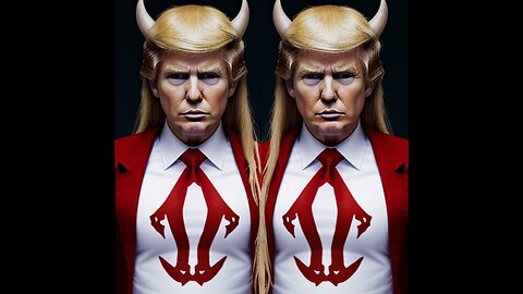 Video Black magic Trump Twins antichrist 2024 magnum Pi
