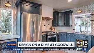 Design your home with used goods at Goodwill