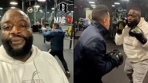 Rick Ross Calls Out His Boxing Trainer For Pump Fakin! 🥊