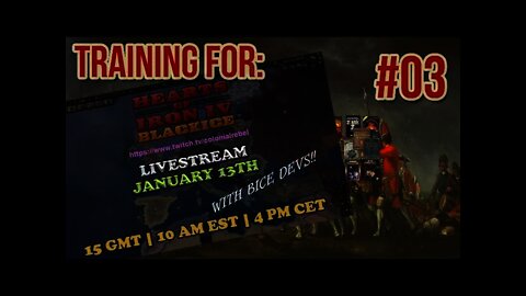 Hearts of Iron IV - BICE Germany 03 Special Series - Live Stream Multi-player Training