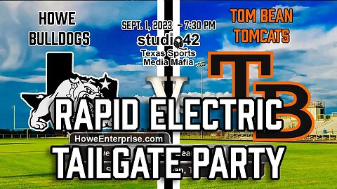 Howe Bulldogs at Tom Bean TomCats Tailgate Party, 9/1/2023