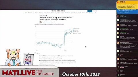 MATI: Israel Stonks & the War Economy - Jim Cramer Inspired (Oct 10, 2023)