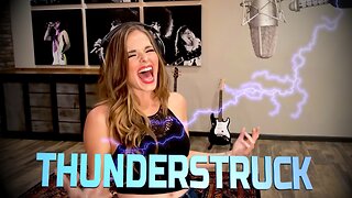 Thunderstruck - AC/DC - ft. Kayla Reeves - Ken Tamplin Vocal Academy 4K