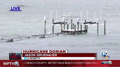 High tide in Fort Pierce