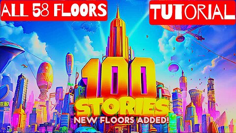 100 STORIES Fortnite (ALL 58 FLOORS Walkthrough Solutions) | Wertandrew 100 STORIES Fortnite