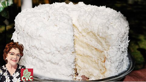 Old Fashioned Fresh Coconut Cake - Collard Valley Cooks