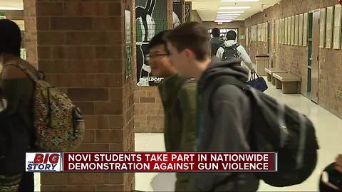 School walkouts happening in metro Detroit, across US
