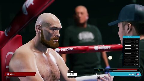 Undisputed Boxing Online Gameplay Frank Bruno vs Tyson Fury