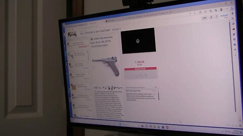Online Gun Auction watch koba bid