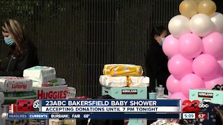 Bakersfield community comes together to donate to 23ABC's 2nd annual baby shower