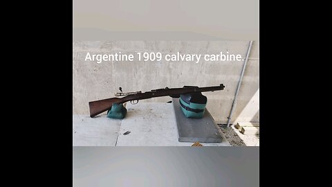 Mauser Argentine model 1909 calvary carbine.