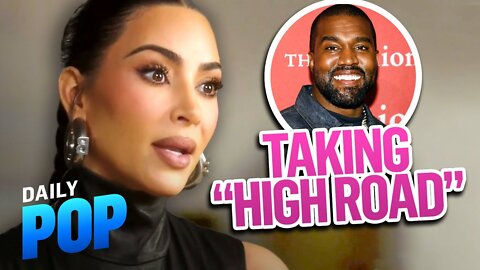 Kim Kardashian Talks "Taking the High Road" With Kanye West | Daily Pop | E! News