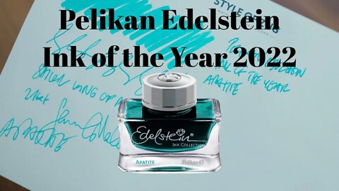 NEW Pelikan Edelstein Ink of the Year 2022 APATITE 💙