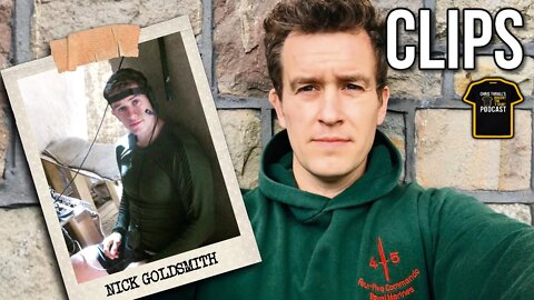 Nine Blokes Hid Behind A Wall | Nick Goldsmith Royal Marines | Bought The T-Shirt Podcast CLIPS