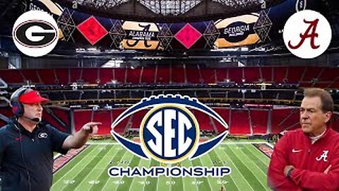 Georgia Bulldogs Vs Alabama Crimson Tide | Live Watch Party Stream | 2023 SEC CHAMPIONSHIP