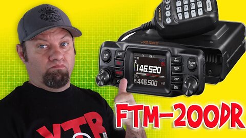Yaesu REVEALS the FTM-200DR Dual Band Mobile C4FM FUSION Radio