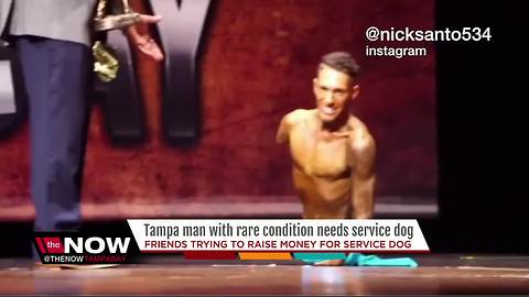 Tampa man with rare condition needs service dog