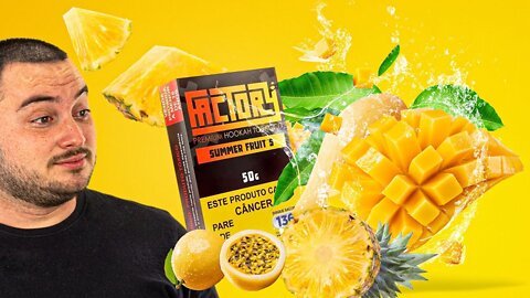 SUMMER FRUITS FACTORY MANGA MARACUJÁ ABACAXI REVIEW ESSÊNCIA - SESSAO COM FIRFAO