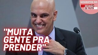 Moraes diz quer reprimir mais, e a “esquerda” apoia | Momentos Reunião de Pauta 15/12/22