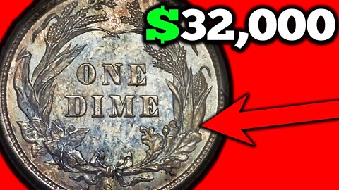 SUPER RARE Silver Coins Worth A LOT of Money! 1893 Barber Dime Values