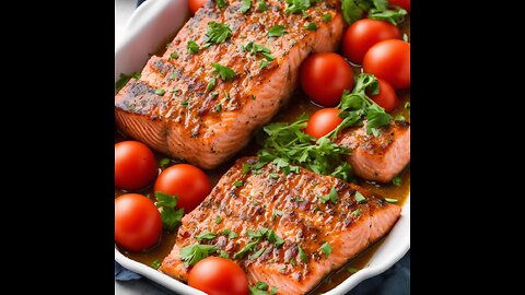 Cooking Simplified: Spiced Salmon & Tomato Traybake