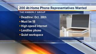 Workers Wanted: 200 at-home phone representatives wanted
