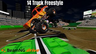 Monster Jam Anaheim 2018 |Monster Tour BeamNG.Drive Monster Jam #beamngdrive #monsterjam