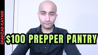 $100 Prepper Pantry Food Stockpile