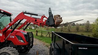 Equipment Maintenance And Saw-Milling Juniper Logs