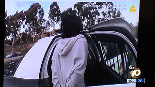 Body cam video shows woman in custody