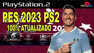 NOVO ! PES 2023 (PS2) VERSÃO JANEIRO DOWNLOAD ISO GRÁTIS