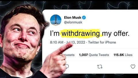 Elon Musk Just Abandoned his Twitter Deal... What Next?