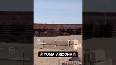 Border Wall in Yuma, AZ