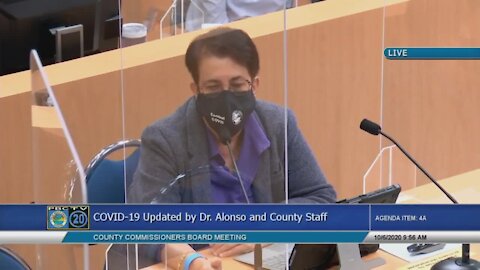 Dr. Alina Alonso gives Palm Beach County coronavirus update