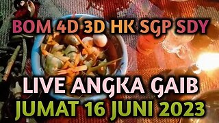 LIVE ANGKA GAIB JUMAT 16 JUNI 2023 ANGKA TUNGGAL HK SDY SGP