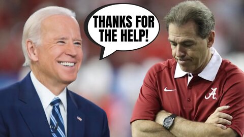 Nick Saban Gets Political | Alabama Coach Publicly Urges Democrat Joe Manchin To Support Voting Bill