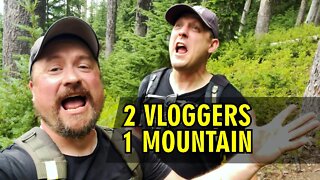 Two vloggers CLIMB A MOUNTAIN, and keep getting PASSED BY GERMANS!