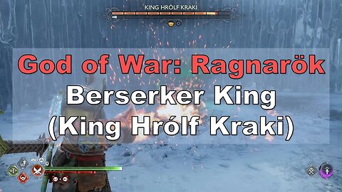 God of War: Ragnarok BERKSERKER KING + Build