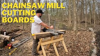 Chainsaw Mill - Cutting Boards