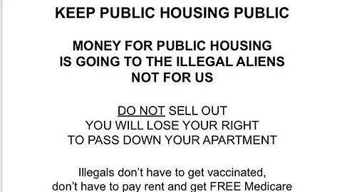 The @NYCHA Pomonok Houses Rally 67-10 Parsons Blvd Johnathan Rinaldi and Marlyn Miller 10/07/23