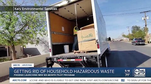 Getting rid of household hazardous waste