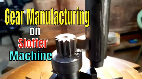 Best way to make gear on slotting machine | Drive Gear / Spur Gear Manufacturing