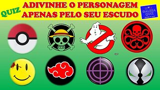 ADIVINHE O PERSONAGEM PELO ESCUDO | Galera Quiz