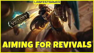 Aiming for Revivals - Akshan League of Legends ARAM Gameplay