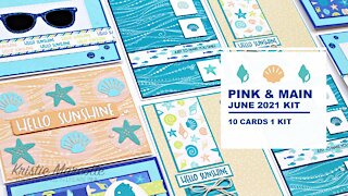 Pink & Main | Vitamin Sea kit | 10 cards 1 kit