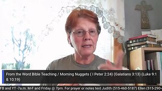 From the Word Bible Teaching / Morning nuggets (7/19/23)