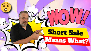 What Is A Short Sale Mean