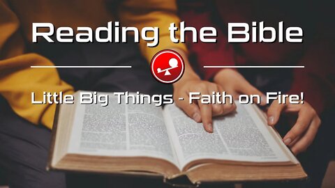 READING THE BIBLE – And Falling in Love with It – Daily Devotions – Little Big Things