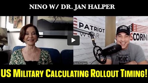 Dr. Jan Halper-Hayes & NINO: US Military Calculating Rollout Timing!